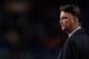 AMSTERDAM, NETHERLANDS - MARCH 26: Netherlands Manager, Louis van Gaal looks on during the the Group 4 FIFA 2014 World Cup Qualifier match between Netherlands and Romania at Amsterdam Arena on March 26, 2013 in Amsterdam, Netherlands. (Photo by Dean Mou