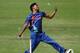 TOWNSVILLE, AUSTRALIA - APRIL 07: Sandeep Sharma of India bowls during the match between Australia and India on day two of the U19 International Quad Series at Tony Ireland Stadium on April 7, 2012 in Townsville, Australia. (Photo by Ian Hitchcock/Getty