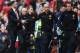 MANCHESTER, ENGLAND - APRIL 26: Ryan Giggs of Manchester United shakes hands with Nicky Butt after the Barclays Premier League match between Manchester United and Norwich City at Old Trafford on April 26, 2014 in Manchester, England. (Photo by Laurence G