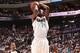 CHARLOTTE, NC - APRIL 28: Michael Kidd-Gilchrist #14 of the Charlotte Bobcats shoots against the Miami Heat in Game Four of the Eastern Conference Quarterfinals in the 2014 NBA Playoffs at the Time Warner Cable Arena on April 28, 2014 in Charlotte, North