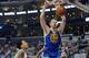 Apr 29, 2014; Los Angeles, CA, USA; Golden State Warriors forward David Lee (10) dunks during the 1st quarter against the Los Angeles Clippers in game five of the first round of the 2014 NBA Playoffs at Staples Center. Mandatory Credit: Robert Hanashiro-