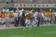 Roberson maintains contact 15 yards downfield.