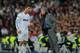 MADRID, SPAIN - OCTOBER 19: Head Coach Jose Mourinho (R) of Real Madrid instructs Cristiano Ronaldo during the UEFA Champions League group G match between Real Madrid and AC Milan at the Estadio Santiago Bernabeu on October 19, 2010 in Madrid, Spain. (P