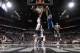 SAN ANTONIO, TX - April 30: Shawn Marion #0 of the Dallas Mavericks dunks against the San Antonio Spurs in Game Five of the Western Conference Quarterfinals during the NBA Playoffs at AT&T Center on April 30, 2014 in San Antonio, Texas. NOTE TO USER: User