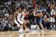 SAN ANTONIO, TX - April 30: Jose Calderon #8 of the Dallas Mavericks handles the ball against the San Antonio Spurs in Game Five of the Western Conference Quarterfinals during the NBA Playoffs at AT&T Center on April 30, 2014 in San Antonio, Texas. NOTE T