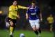 IPSWICH, ENGLAND - MARCH 15: Connor Wickham of Ipswich Town battles with Will Buckley of Watford during the npower Championship match between Ipswich Town and Watford at Portman Road on March 15, 2011 in Ipswich, England. (Photo by Jamie McDonald/Getty