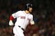 BOSTON, MA - OCTOBER 30: Stephen Drew #7 of the Boston Red Sox looks on after hitting a home run in the fourth inning against the St. Louis Cardinals during Game Six of the 2013 World Series at Fenway Park on October 30, 2013 in Boston, Massachusetts. (