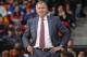 SACRAMENTO, CA - APRIL 2: Mike D'Antoni of the Los Angeles Lakers coaches against the Sacramento Kings on April 2, 2014 at Sleep Train Arena in Sacramento, California. NOTE TO USER: User expressly acknowledges and agrees that, by downloading and or using