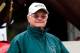LOUISVILLE, KY - MAY 01: Art Sherman, trainer of Kentucky Derby contender California Chrome, watches from the barn area during early morning workouts at Churchill Downs on May 1, 2014 in Louisville, Kentucky. (Photo by Jamie Squire/Getty Images)
