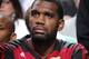 DALLAS, TX - FEBRUARY 18: Greg Oden #20 of the Miami Heat on the bench during a game against the Dallas Mavericks on February 18, 2014 at the American Airlines Center in Dallas, Texas. NOTE TO USER: User expressly acknowledges and agrees that, by download