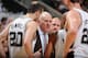 SAN ANTONIO, TX - APRIL 30: Head Coach Gregg Popovich of the San Antonio Spurs gives his players direction against the Dallas Mavericks in Game Five of the Western Conference Quarterfinals during the 2014 NBA Playoffs on April 30, 2014 at the AT&T Center