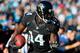 JACKSONVILLE, FL - NOVEMBER 25: Justin Blackmon #14 of the Jacksonville Jaguars rushes for yardage during the game against the Tennessee Titans at EverBank Field on November 25, 2012 in Jacksonville, Florida. (Photo by Sam Greenwood/Getty Images)