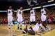 OAKLAND, CA - MAY 01: Jermaine O'Neal #7 of the Golden State Warriors lies on the floor injured after being fouled by the Los Angeles Clippers in Game Six of the Western Conference Quarterfinals during the 2014 NBA Playoffs at ORACLE Arena on May 1, 2014