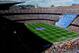 BARCELONA, SPAIN - MAY 03: FC Barcelona fans display a huge banner in memory of former FC Barcelona head coach Tito Vilanova prior to the La Liga match between FC Barcelona and Getafe CF at Nou Camp on May 3, 2014 in Barcelona, Spain. (Photo by David Ra