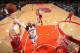 NEW YORK, NY - APRIL 13: Carmelo Anthony #7 of the New York Knicks goes up for a rebound against the Chicago Bulls during a game at Madison Square Garden in New York City on April 13, 2014. NOTE TO USER: User expressly acknowledges and agrees that, by do