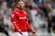 NEWCASTLE, ENGLAND- May 03: Cardiff City's Craig Bellamy after his team are relegated during the Barclays Premier League match between Newcastle United and Cardiff City at St. James' Park on May 03, 2014 in Newcastle upon Tyne, England. (Photo by Richa