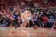 LOS ANGELES, CA - MAY 3: J.J. Redick #4 of the Los Angeles Clippers drives against the Golden State Warriors in Game Seven of the Western Conference Quarterfinals during the 2014 NBA Playoffs at Staples Center on May 3, 2014 in Los Angeles, California. NO