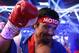 LAS VEGAS, NV - APRIL 12: Manny Pacquiao acknowledges people in the crowd prior to fighting Timothy Bradley at the MGM Grand Garden Arena on April 12, 2014 in Las Vegas, Nevada. (Photo by Jeff Gross/Getty Images)