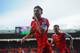 SOUTHAMPTON, ENGLAND - NOVEMBER 09: Adam Lallana of Southampton celebrates as he scores their third goal during the Barclays Premier League match between Southampton and Hull City at St Mary's Stadium on November 9, 2013 in Southampton, England. (Photo