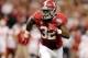 Jan 2, 2014; New Orleans, LA, USA; Alabama Crimson Tide linebacker C.J. Mosley (32) runs toward Oklahoma Sooners ball carrier during the second half of the Sugar Bowl at the Mercedes-Benz Superdome. Mandatory Credit: Chuck Cook-USA TODAY Sports