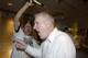 SAN ANTONIO, TX - JUNE 15: Steve Kerr #25 pours champagne on head coach Gregg Popovich of the San Antonio Spurs after defeating the New Jersey Nets in game six of the 2003 NBA Finals on June 15, 2003 at the SBC Center in San Antonio, Texas. The Spurs wo