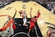 SAN ANTONIO, TX - March 12: Manu Ginobili #20 of the San Antonio Spurs shoots against the Portland Trail Blazers at the AT&T Center on March 12, 2014 in San Antonio, Texas. NOTE TO USER: User expressly acknowledges and agrees that, by downloading and or u