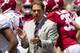 Alabama head coach Nick Saban