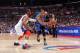 LOS ANGELES, CA - MARCH 3: Russell Westbrook #0 of the Oklahoma City Thunder holds the ball against Chris Paul #3 of the Los Angeles Clippers at Staples Center on March 3, 2013 in Los Angeles, California. NOTE TO USER: User expressly acknowledges and agre