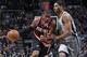SAN ANTONIO, TX - JANUARY 17: LaMarcus Aldridge #12 of the Portland Trail Blazers dribbles the ball against the San Antonio Spurs on January 17, 2014 at the AT&T Center in San Antonio, Texas. NOTE TO USER: User expressly acknowledges and agrees that, by