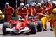 Schumacher intentionally disrupts qualifying for the 2006 Monaco Grand Prix.