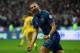 PARIS, FRANCE - NOVEMBER 19: Karim Benzema of France celebrates scoring during the FIFA 2014 World Cup Qualifier Play-off second leg match between France and Ukraine at the Stade de France on November 19, 2013 in Paris, France. (Photo by Bryn Lennon/Get