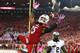 LOUISVILLE, KY - OCTOBER 18: Calvin Pryor #25 of the Louisville Cardinals intercepts a pass in the end zone during the game against the Central Florida Knights at Papa John's Cardinal Stadium on October 18, 2013 in Louisville, Kentucky. (Photo by Andy L