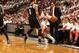 MIAMI, FL - MAY 6: Mario Chalmers #15 of the Miami Heat drives against the Brooklyn Nets in Game One of the Eastern Conference Semi-Finals during the 2014 NBA Playoffs at American Airlines Arena on May 6, 2014 in Miami, Florida. NOTE TO USER: User express