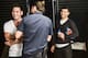 BARCELONA, SPAIN - JANUARY 7: In this handout photo provided by Pepsi on April 2, 2014, Leo Messi and Sergio Aguero are pictured on the set of Pepsi's new global commercial and interactive film, 'NOW IS WHAT YOU MAKE IT', as part of the 2014 Pepsi Footbal