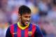 BARCELONA, SPAIN - APRIL 05: Neymar of FC Barcelona winks at his teammates during the La Liga match between FC Barcelona and Real Betis Balompie at Camp Nou on April 5, 2014 in Barcelona, Spain. (Photo by David Ramos/Getty Images)