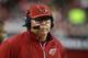GLENDALE, AZ - DECEMBER 08: Head coach Bruce Arians of the Arizona Cardinals looks on from the sideline during an NFL football game against the St Louis Rams at University of Phoenix Stadium on December 8, 2013 in Glendale, Arizona. (Photo by Ralph Fres