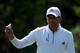 HUMBLE, TX - APRIL 04: Sergio Garcia of Spain reacts after putting birdie on the third hole during round two of the Shell Houston Open at the Golf Club of Houston on April 4, 2014 in Humble, Texas. (Photo by Scott Halleran/Getty Images)