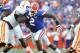 Easley's combination of speed and strength was difficult to block when he was healthy.