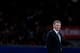 PARIS, FRANCE - MAY 07: PSG Manager / Head Coach, Laurent Blanc looks on during the Ligue 1 match between Paris Saint-Germain FC and Stade Rennais FC at Parc des Princes on May 7, 2014 in Paris, France. (Photo by Dean Mouhtaropoulos/Getty Images)