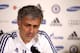 COBHAM, ENGLAND - MAY 02: Chelsea Manager Jose Mourinho talks to the press at the Chelsea Training Ground on May 2, 2014 in Cobham, England. (Photo by Jordan Mansfield/Getty Images)