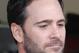 Jimmie Johnson in the Daytona garage.