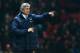 MANCHESTER, ENGLAND - MARCH 25: Manchester City Manager Manuel Pellegrini gestures during the Barclays Premier League match between Manchester United and Manchester City at Old Trafford on March 25, 2014 in Manchester, England. (Photo by Alex Livesey/Ge