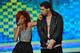 LOS ANGELES, CA - FEBRUARY 20: Singer Rihanna and Rapper Drake perform during half-time during the 2011 NBA All-Star Game on February 20, 2011 at the Staples Center in Los Angeles, California. NOTE TO USER: User expressly acknowledges and agrees that, by