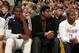 INDIANAPOLIS - FEBRUARY 7: Andrew Bynum #17 of the Indiana Pacers looks on from the bench against the Portland Trail Blazers at Bankers Life Fieldhouse on February 7, 2014 in Indianapolis, Indiana. NOTE TO USER: User expressly acknowledges and agrees tha