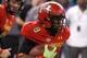 Jan 2, 2014; St. Petersburg, FL, USA; Team Highlight running back Racean Thomas (8) runs with the ball during the second half at Tropicana Field. Team Highlight defeated the Team Nitro 31-21. Mandatory Credit: Kim Klement-USA TODAY Sports