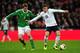 LONDON, ENGLAND - NOVEMBER 19: Ross Barkley of England holds off Sven Bender of Germany during the international friendly match between England and Germany at Wembley Stadium on November 19, 2013 in London, England. (Photo by Shaun Botterill/Getty Image