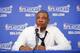 OAKLAND, CA - MAY 1: Head coach Doc Rivers of the Los Angeles Clippers speaks to the media after losing to the Golden State Warriors in Game Six of the Western Conference Quarterfinals during the 2014 NBA Playoffs at Oracle Arena on May 1, 2014 in Oakland