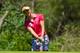 Klara Spilkova held a four-shot lead on the front nine.