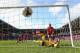 CARDIFF, WALES - MAY 11: David Marshall the goalkeeper of Cardiff City is left grounded after Andre Schurrle of Chelsea scores the equalising goal during the Barclays Premier League match between Cardiff City and Chelsea at Cardiff City Stadium on May 1