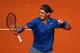 MADRID, SPAIN - MAY 10: Rafael Nadal of Spain celebrates defeating Roberto Bautista Agut of Spain during day eight of the Mutua Madrid Open tennis tournament at the Caja Magica on May 10, 2014 in Madrid, Spain. (Photo by Julian Finney/Getty Images)